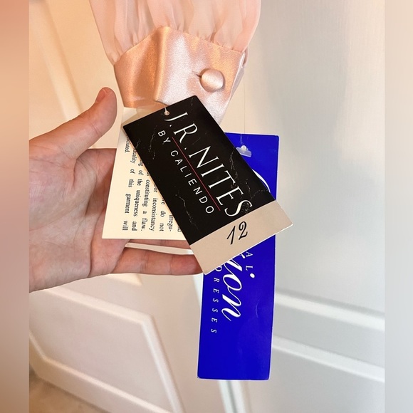 NWT J.R. NITES by Caliendo Light Pink Blazer - Picture 9 of 10